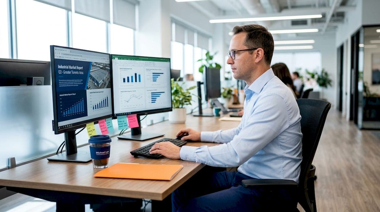 Why track market reports for GTA industrial success